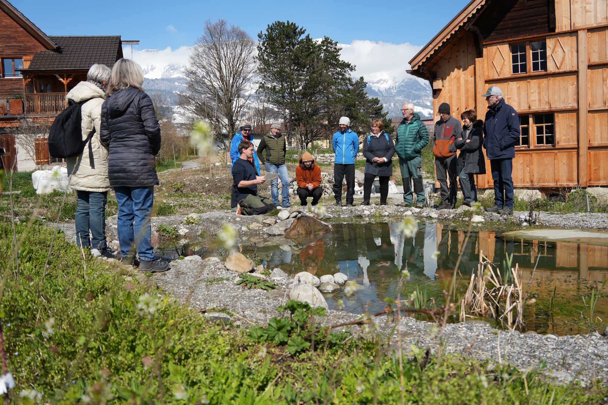 Frühlingskurs im Dorfgarten Grabs begeistert